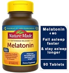Nature Made Melatonin 4MG Tablets Drug Free Sleep Aid Supplements. 90 New. Price: $12.95.