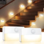 Amir 2 Pack Mini Motion Sensor Stair Light For Indoor, Warm White New. Price: $13.29.