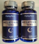 240 Puritan's Pride 10MG Melatonin Capsules 9/27 All $$$ Donated Disabled Vet New. Price: $18.99.