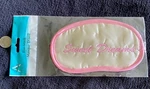 Satin Eye Mask / Light Blocker By April Bath & Shower - Sweet Dreams Pink New. Price: $5.99.