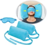 Aossa Neck Stabilizer Pillow For Sleeping Face Up Triangle Wedge Blue New. Price: $54.14.