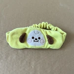 BT21 Official Goods Chimmy Sleep Eye Mask Soft Plush Yellow Puppy. Price: $14.99.
