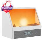 Flymiro Sunrise Alarm Clock, White Noise Machine Lamp, Wake Up Light New. Price: $31.36.
