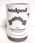 Nodpod Weighted Sleep Mask - Grey * Open Box New. Price: $26.99.