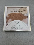 New Belle Maison Cozy Sleep Set Satin Pillow Case Mask Sherpa Scrunchie. Price: $44.99.