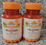 Sundown Natural Melatonin 5 Mg, Drug-free Sleep Aid, 90 Coated Tablet Exp 7/27 New. Price: $29.00.