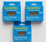 Lot Of 3 Sun & Sky Silicone Ear Plugs 12 Pairs + Cases Cvs 2024 Latex Free New. Price: $19.99.