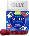 Olly Kids Sleep Gummy, 0.5MG Melatonin, Theanine, Chamomile, And Lemon Balm, New. Price: $11.84.