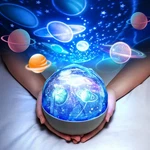 Solar System For Kids Projector Night Light, Count (pack Of 1), White New. Price: $28.21.
