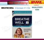 48 Breathe Well Nasal Strips For Kids Children Size Nose Band - Free Dhl New. Price: $98.60.