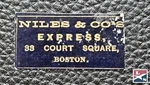 L/s Us Private Express Label Niles & Co. Boston Mosher NILX-L5 Lot. Price: $125.00.