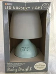 Mighty Bright Baby Nursery /off Motion Sensor Light Lamp Blue New. Price: $21.99.
