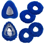 6 Pack Mask Liners Compatible With Size Cpap Full Face Small, Blue New. Price: $27.97.