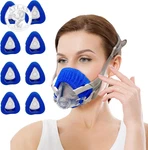 8 Pack Cpap Mask Liners Comfort Silky Covers One Size Compatible With New. Price: $24.88.