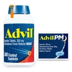 Advil Pain Reliever And Fever Reducer, Ibuprofen 200MG For Piece Set New. Price: $37.99.