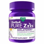 Vicks Pure Zzzs Nightly Sleep Melatonin W/chamomile/lavender, 30 Ctwwwwwwwwwwwww New. Price: $17.05.