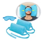 Aossa Neck Stabilizer Pillow For Sleeping Face Up Triangle Wedge Blue New. Price: $52.90.
