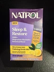 Natrol Melatonin Free Sleep & Restore Calming Drink Mix Lemon Chamomile Exp 2027 New. Price: $11.25.