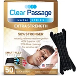 Clear Passage Extra Strength Nasal Strips 50 Ct, Dilators For & Women New. Price: $14.12.