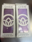 Ohme Eye Mask W/cooling Gel Insert Relax Soft Satin Sleep - Lot 2 *new*. Price: $9.95.