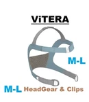 Vitera M-l Medium/large Headgear & Clips For Fisher Paykel Original . New. Price: $26.44.