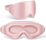 99% Light Blocking 3D Sleep Mask Zero Pressure Eye Cover With Adjustable Strap New. Price: $23.49.