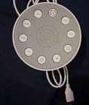 Sharper Image Sound Therapy White Noise Machine Usb And Battery Powered Used. Price: $15.00.