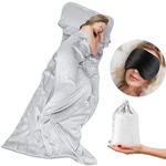 100% Mulberry Silk Sleeping Bag Liner - 19 Momme Single Size Sack,... New. Price: $202.75.