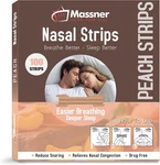 Massner Peach Nasal Strips Anti-snoring Aid & Congestion Relief 100 Pack New. Price: $22.98.