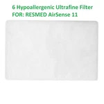 6 Pak, Cpap Resmed Airsense 11 Filters, Hypoallergenic Ultrafine New. Price: $6.97.