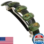 Camila Paris French Hair Barrette Clip, Green/gold, Thick Curly New. Price: $52.28.