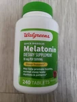 Walgreens Melatonin 10 Mg Sleep Support Tablets - 240 Ct Unexpired New. Price: $12.79.