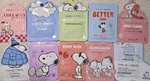 Snoopy Peanuts Huge New Lot 10 Face Sheet Masks The Creme Shop Celavi Foot. Price: $19.99.