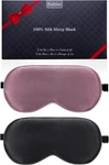 Beevines Sleep Mask, Pack 100% Real Natural 12- Black & Ruby Purple New. Price: $15.99.