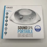 Homedics SS-2000M Spa Portable White & 6 Nature Sleep Machine New. Price: $17.25.