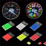 12PC Spoke Reflectors Bicycle Mountain/race Bike Riding Wheel Rim Warning Strip New. Price: $14.85.