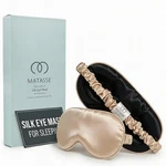 Matasse 22 Momme 6A Mulberry Silk Sleep Mask - 3D Contoured Eye New. Price: $46.08.