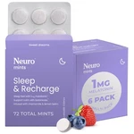 Neuro Sleep & Recharge Meltaway Mints - 12 Count (pack Of 6), Mixed Berry New. Price: $38.64.