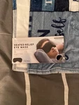 Brookstone Hot & Cold Therapy Heated Eye Mask For Stress Relief Cedar Scent Nib New. Price: $6.00.