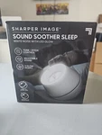 Sharper Image Sound Soother Sleep White Noise With Led Glow Brand New. Price: $12.00.
