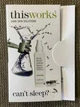 This Works -deep Pillow Spray *2.5ML/.08OZ Travel Relax Fall Asleep Aroma New. Price: $10.99.