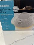 Homedics Premium White Noise Machine 12 Sounds Portable Sleep Therapy Open. Price: $30.00.
