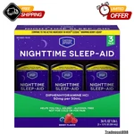 Berkley Jensen Night Time Sleep Aid Diphenhydramine Hcl 50MG Liquid, 3 Pack New. Price: $20.99.