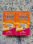 Motrin Infants Concentrated Liquid Drops W/ Ibuprofen Berry 1 Oz Ea 2027 New. Price: $14.00.
