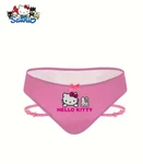 Sanrio Hello Kitty Cute Cat Print Thin Strap Brief Panty With Leg Ring Bow Xl New. Price: $12.99.