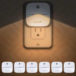 Led Night Lights Plug Into Wall With NON-DIMMABLE-6 Packs, Warm White New. Price: $18.69.
