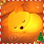 Okayera Fox Night Light For Kids, Cute Silicone Lamp With Dimmable Orange New. Price: $26.84.