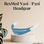 Resmed Airfit N30I P30I Headgear Blue 63814 New. Price: $19.99.