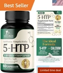 180MG 5-HTP Supplement With Calcium For Enhanced Brain Health & Sleep 60 Caps New. Price: $15.83.