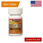 Fast-acting Kirkland Sleep Aid 25 Mg 96 Tablets For Adults' Support New. Price: $13.99.